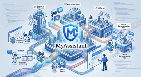 MyAssistant. Chat IA y agentes inteligentes